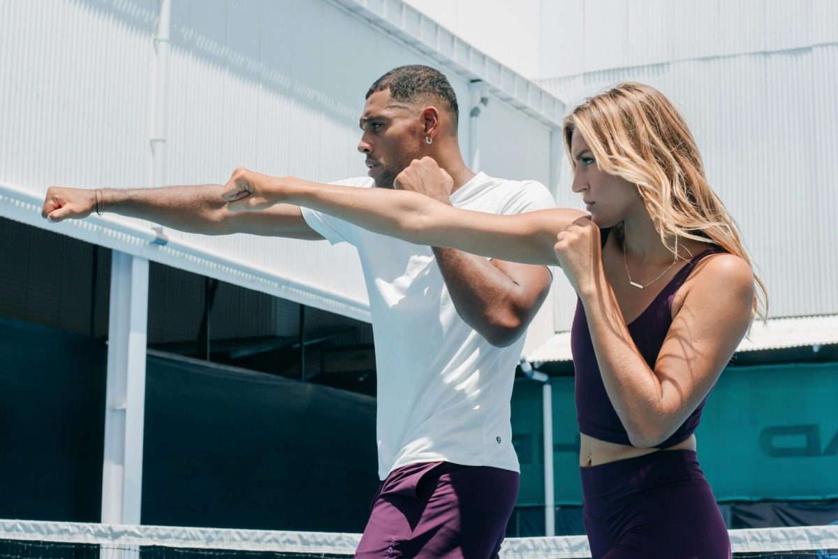 Shadow boxing exercise