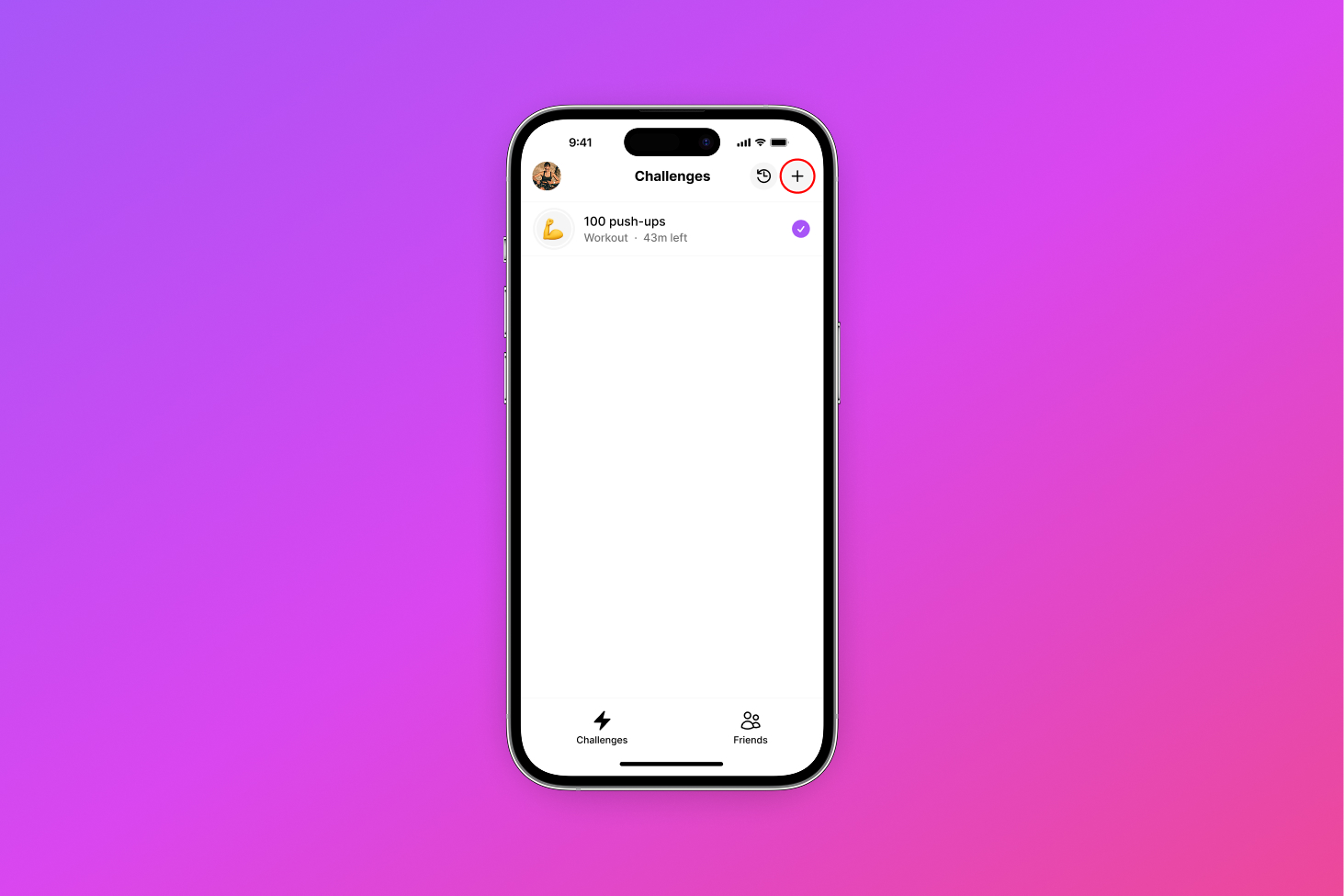 Accessing challenge creation